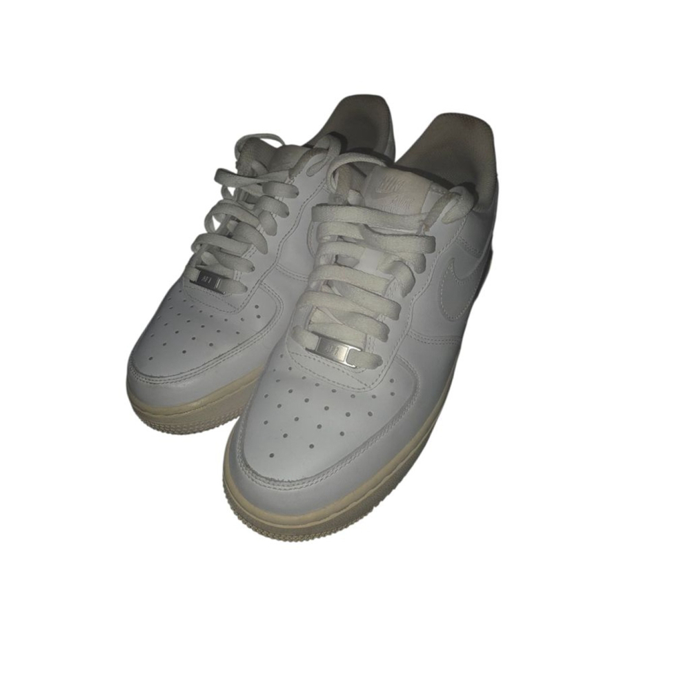 NIKE Air Force Ones White Size 8.5M 10.5W Sneakers Shoes
